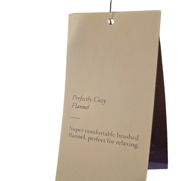 NWT Stars Above Women's Red Buffalo Check Flannel Robe Cozy Various Sizes - Picture 6 of 6